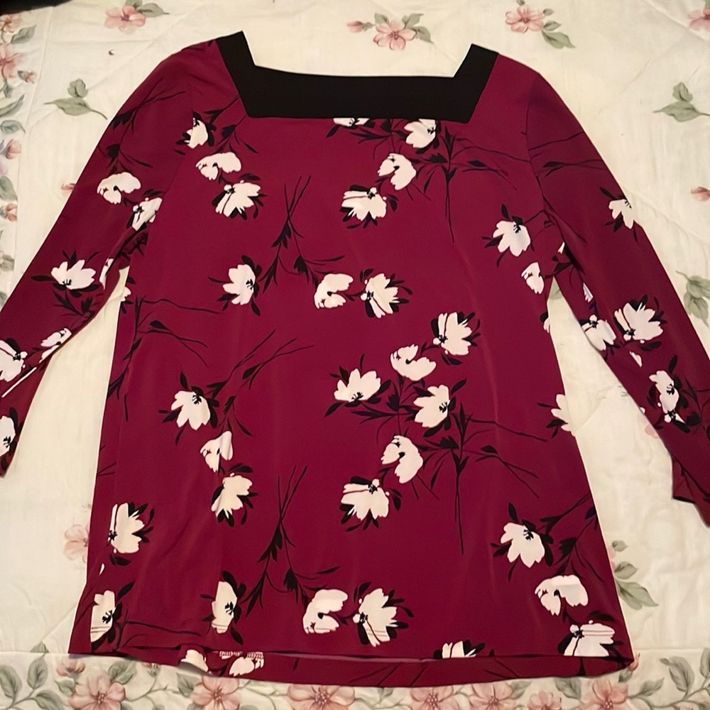 Liz Claiborne Floral Blouse